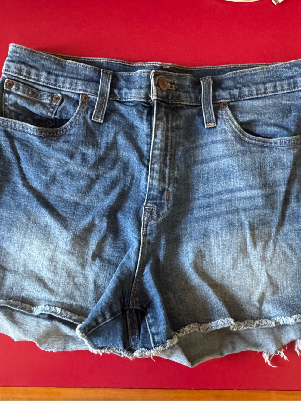 J. Crew Blue Denim Jean Shorts
